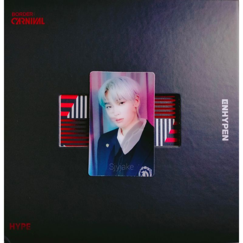 Enhypen Photocard - Sunoo hype lenti border carnival