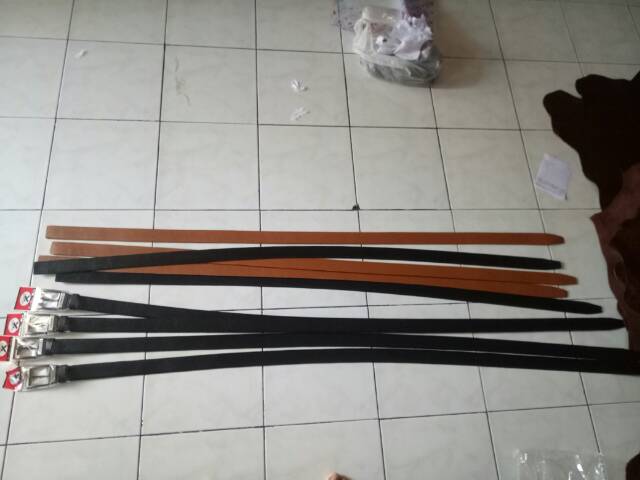 Ikat pinggang pria panjang 150cm sabuk menbelt gesper tali pinggang 130cm 140cm 157cm extra panjang