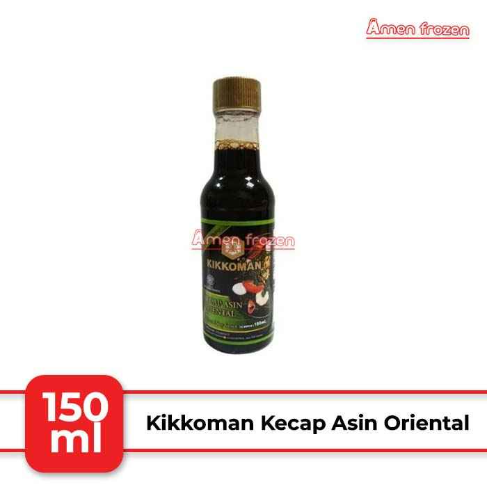 

Kikkoman souce shoyu oriental 150 ml/ KIKKOMAN KECAO ASIN ORIENTAL