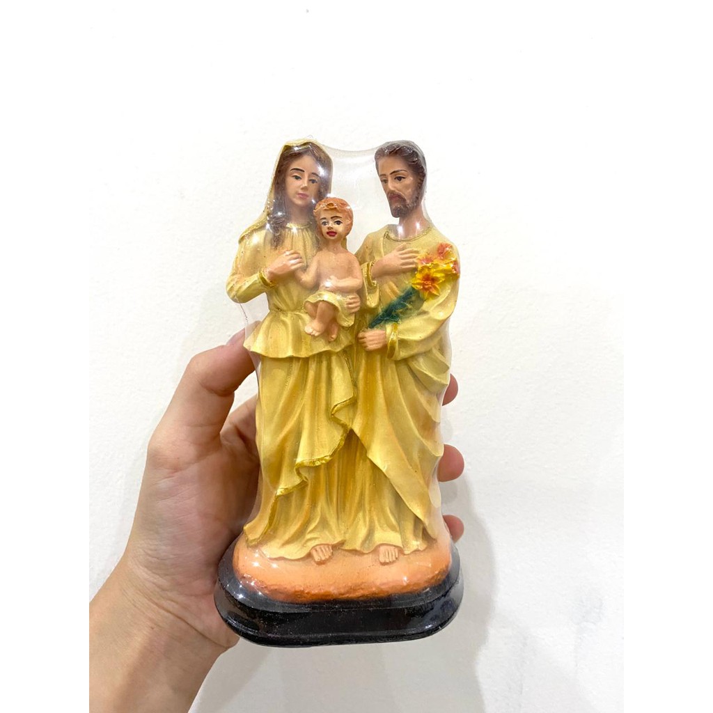 Patung Keluarga Kudus Ivory 15cm / Patung Pernikahan Katolik