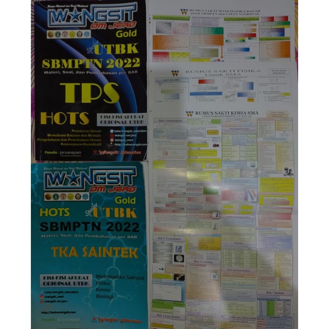 Wangsit SAINTEK Gold preloved 2022