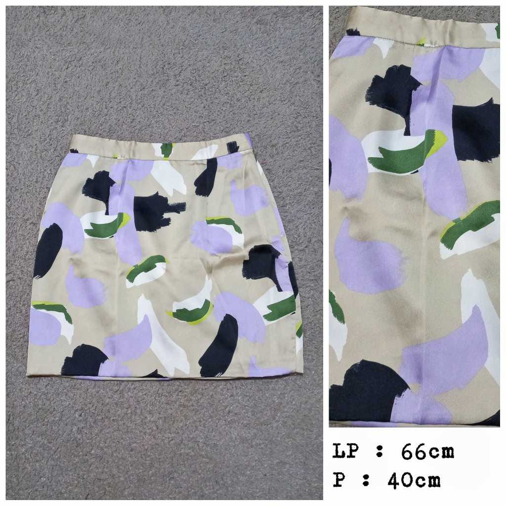 Rok Wanita Mini Midi Maxi Flare Skirt Preloved / Thrift Vol. 701-2
