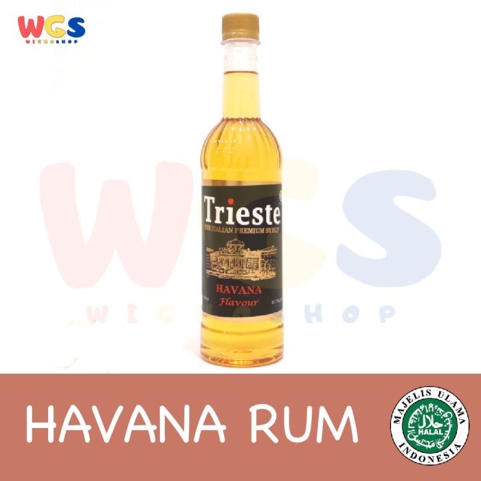 

Syrup Trieste Havana / Rum Flavour - Sirup Rasa Rum - 650 ml