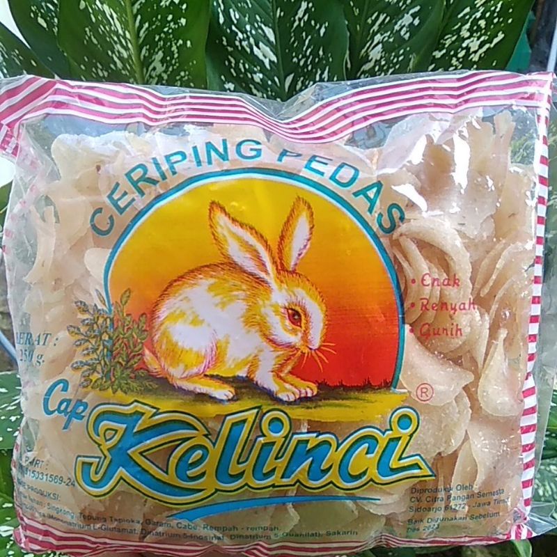 

~MOS~ Ceriping Kelinci Pedas. Camilan Pedas. Cemilan Pedas. Kerupuk Pedas. Kerupuk Mentah. Makanan Ringan