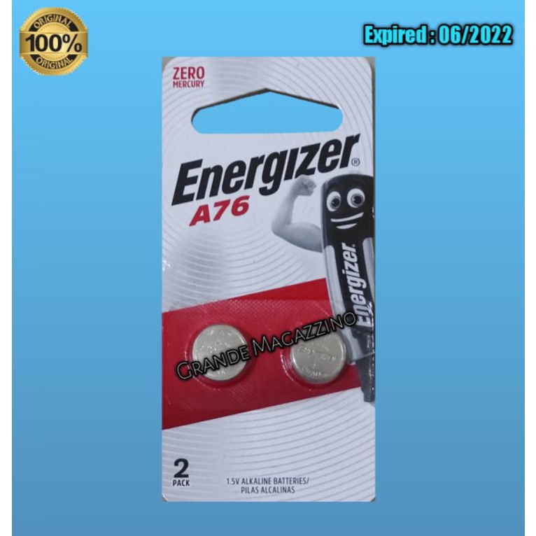 Baterai Energizer Kancing A76
