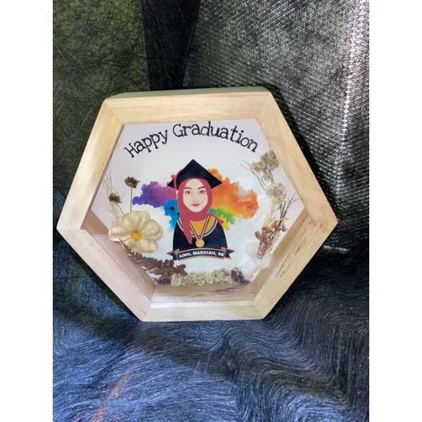 Gift Wisuda 3D | Hadiah Wisuda Pigura | Hadiah wisuda unik