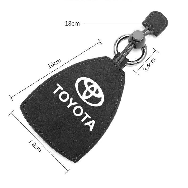 Suede Car key bag Universal fob for Toyota Car Key Case