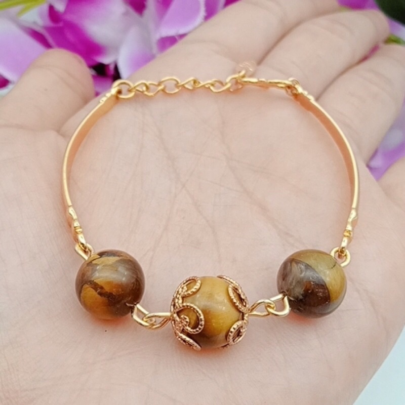 gelang wanita lapis emas permata giok termurah star+