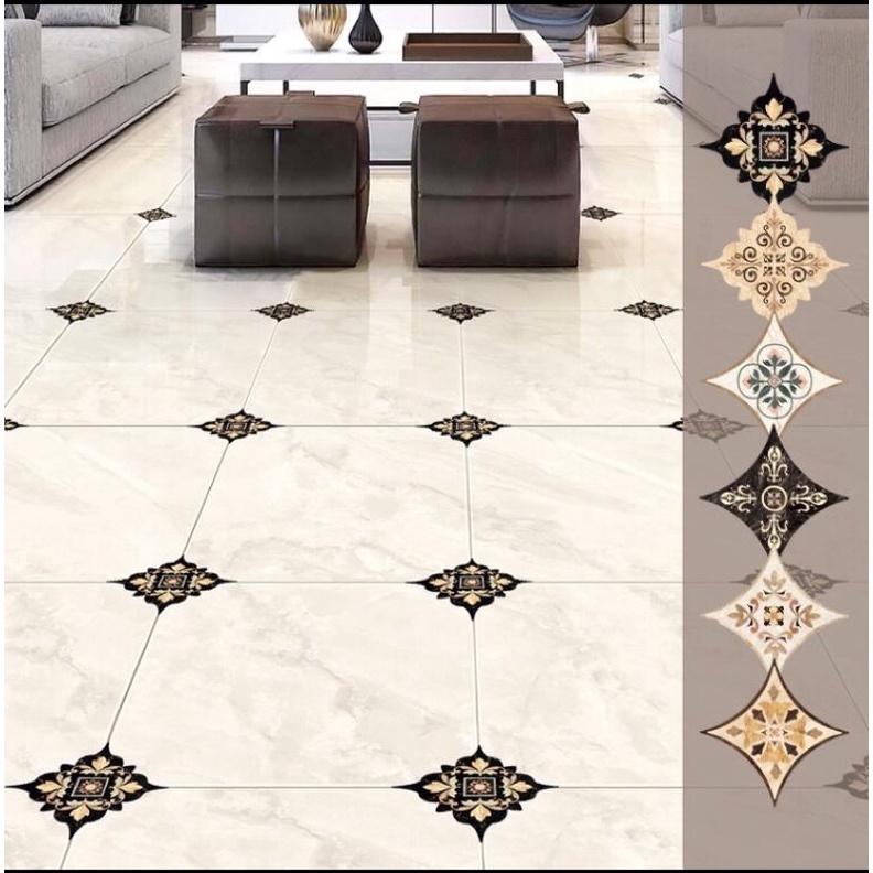 sticker lantai keramik Pvc anti air