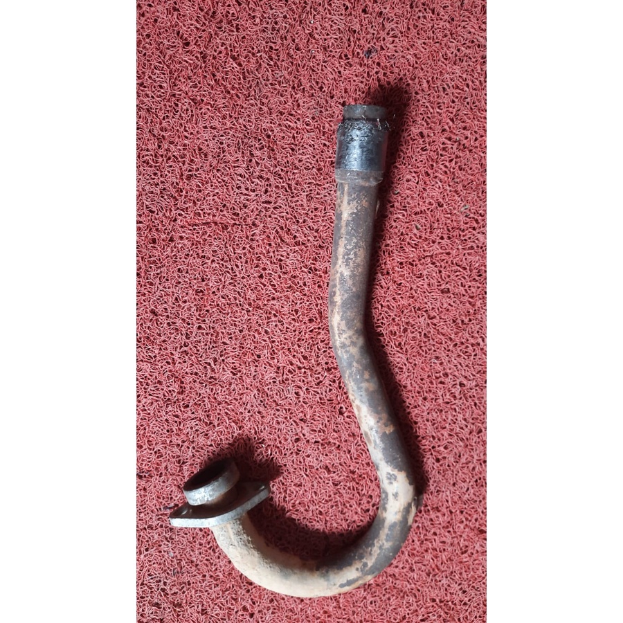 gulu banyak knalpot klx ,slencer leher depan klx bekas ori