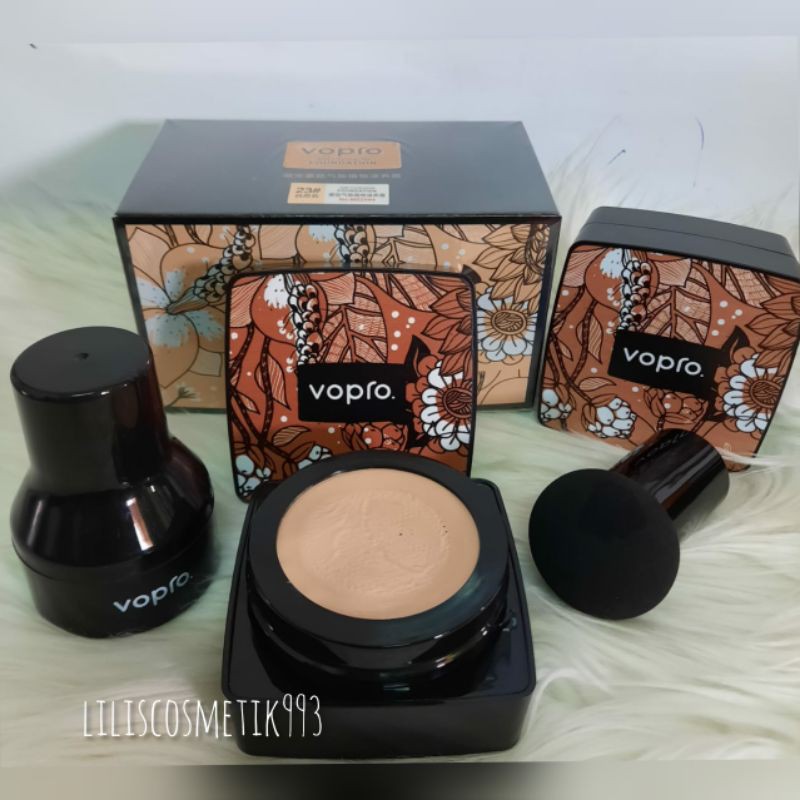 AIR CUSHION VOPRO FONDATION + KEPALA JAMUR/ BEDAK CUSHION NO.MZ2594
