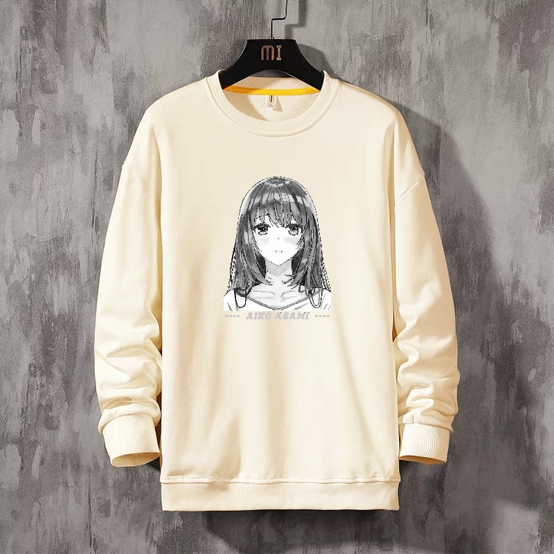 Sweater Unisex anime Aiko Sweater Unisex  keren