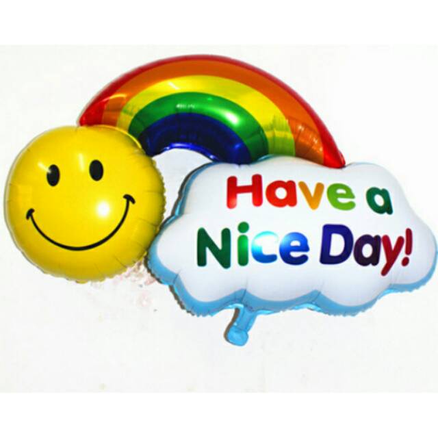 Balon foil rainbow