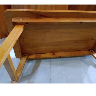 extra Meja  Lipat  Kayu Meja  Belajar  1919 Shopee Indonesia