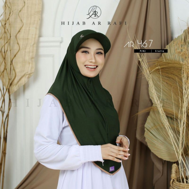 HIJAB TOPI/HIJAB OLAHRAGA/HIJAB KEKINIAN/AR 467/HIJAB ARRAFI