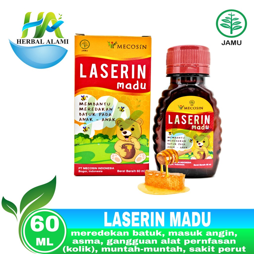 Laserin Madu 60ml - Obat Batuk Anak