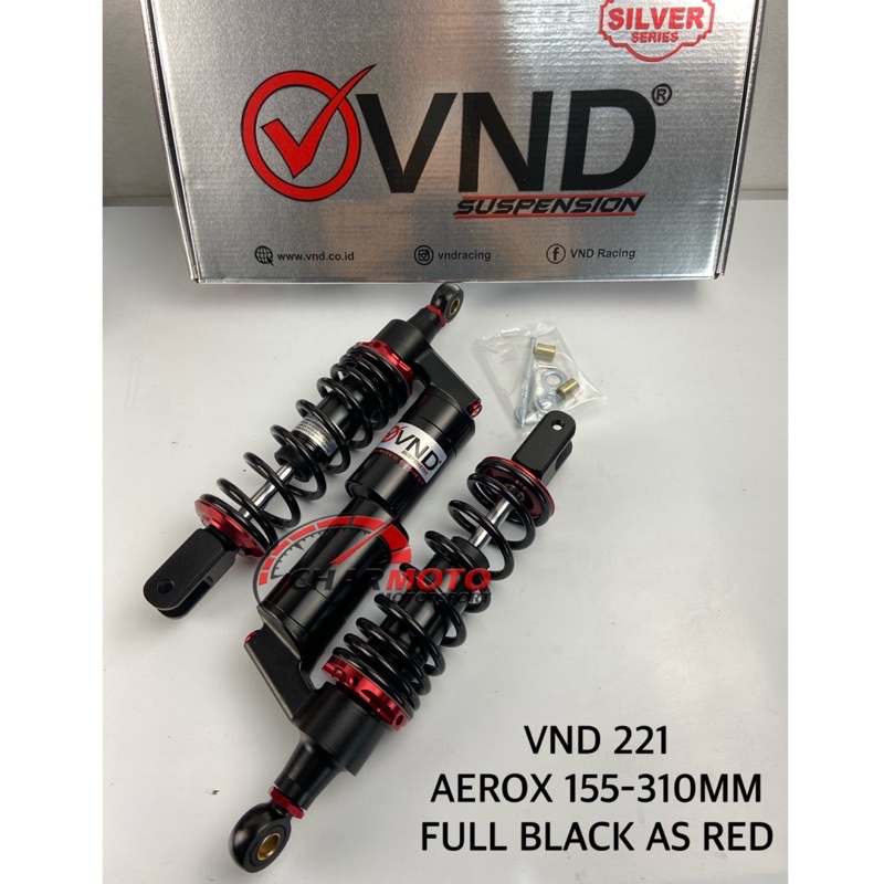 ShockBreaker / Shock VND AK221 Aerox new 310mm 335mm 350mm 365mm nmax xmax pcx original vnd pnp - charmoto