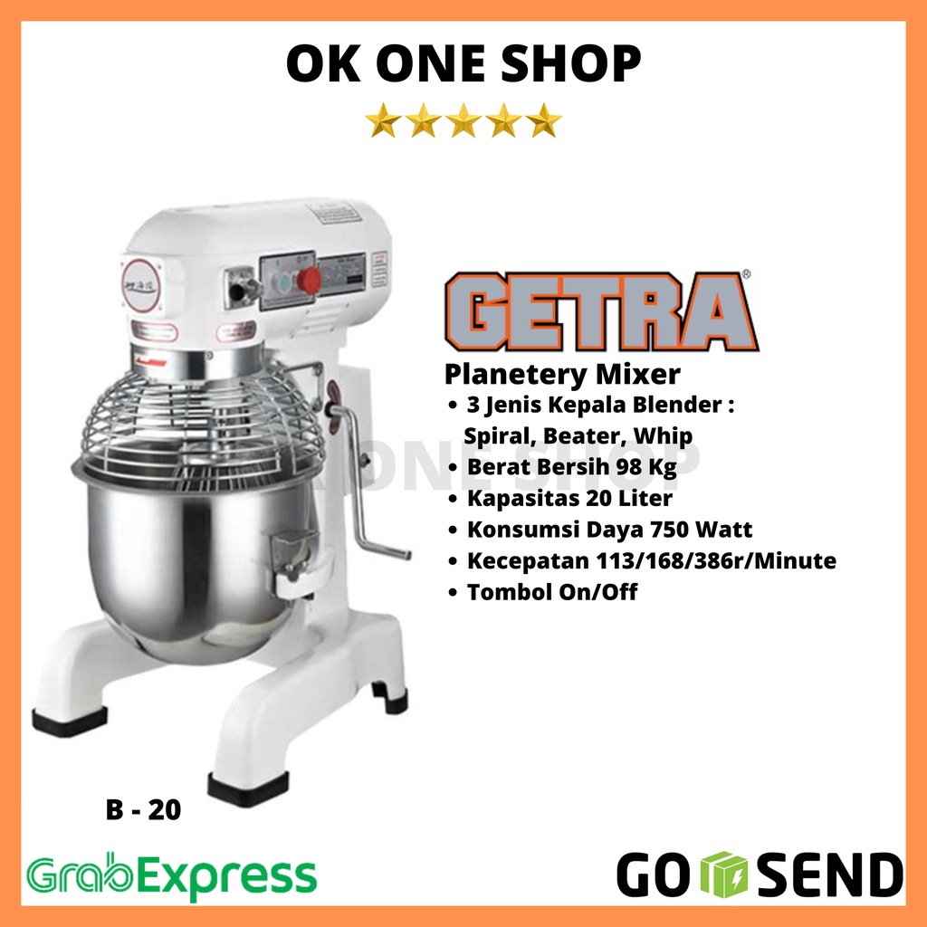 GETRA Planetary Mixer B20