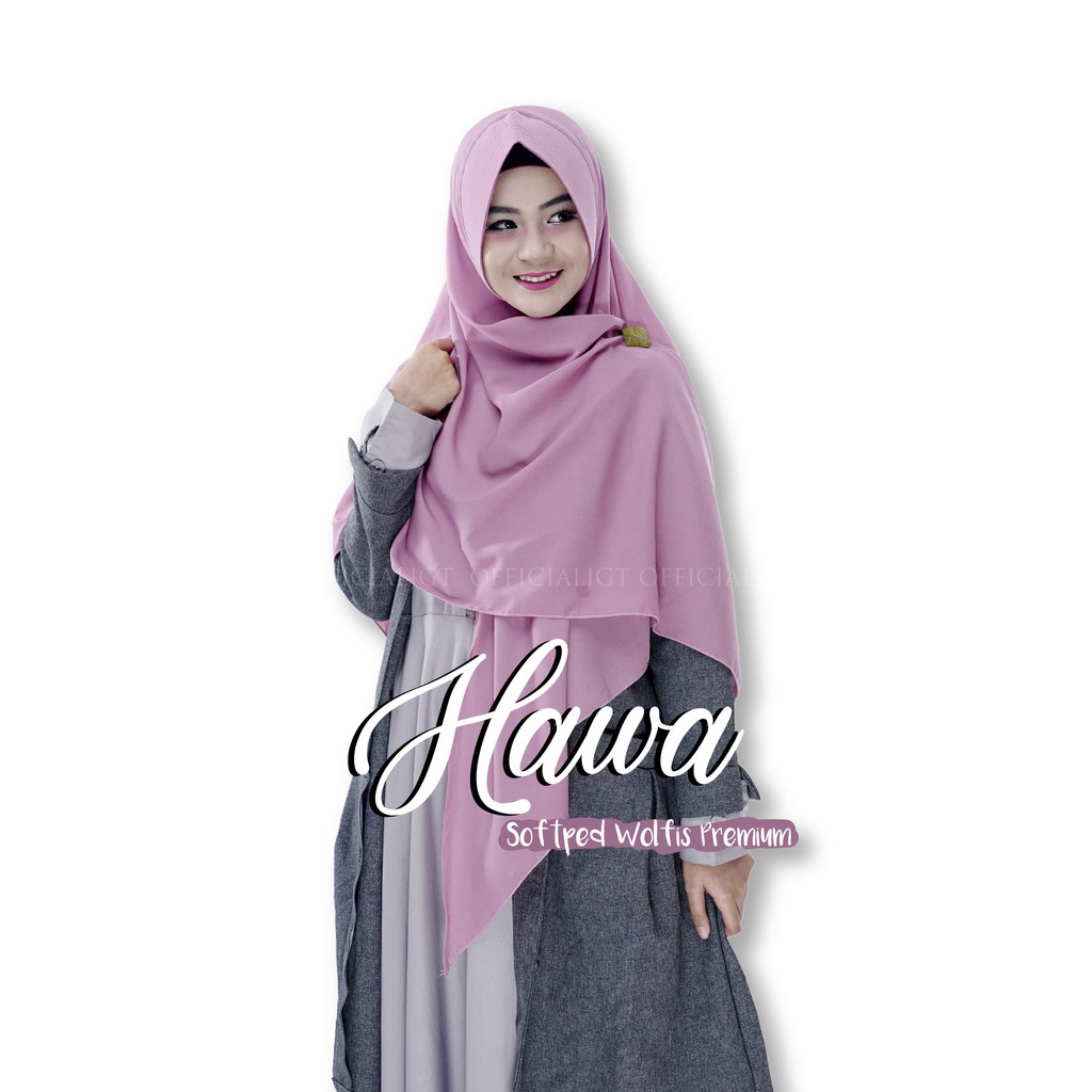 (SEGI EMPAT INSTANT) HAWA "DUSTY PINK"+FREE GOODIEBAG