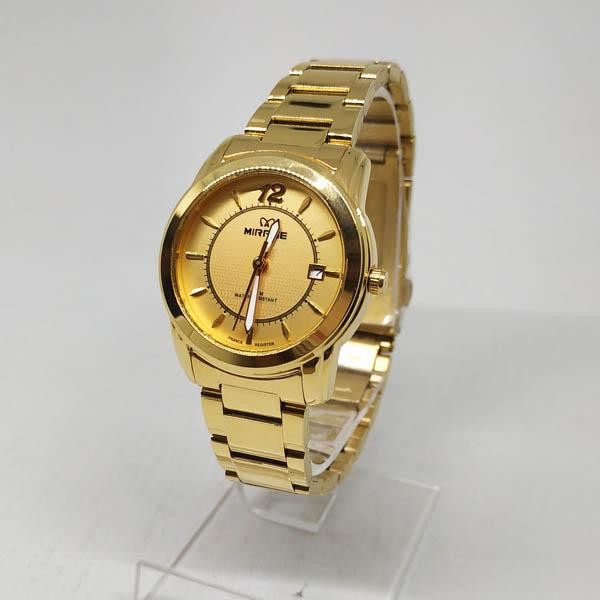 Jam Tangan Mirage Wanita 8190 BRP KNG TGL L-1 Kuning Original Garansi Resmi