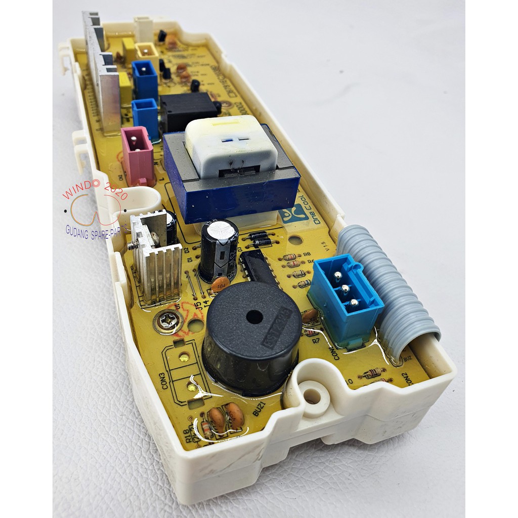 MODUL PCB MESIN CUCI LG FUZZY LOGIC WF H700PC WF L700TC WF H777TC soket 6 KODE EBR3558