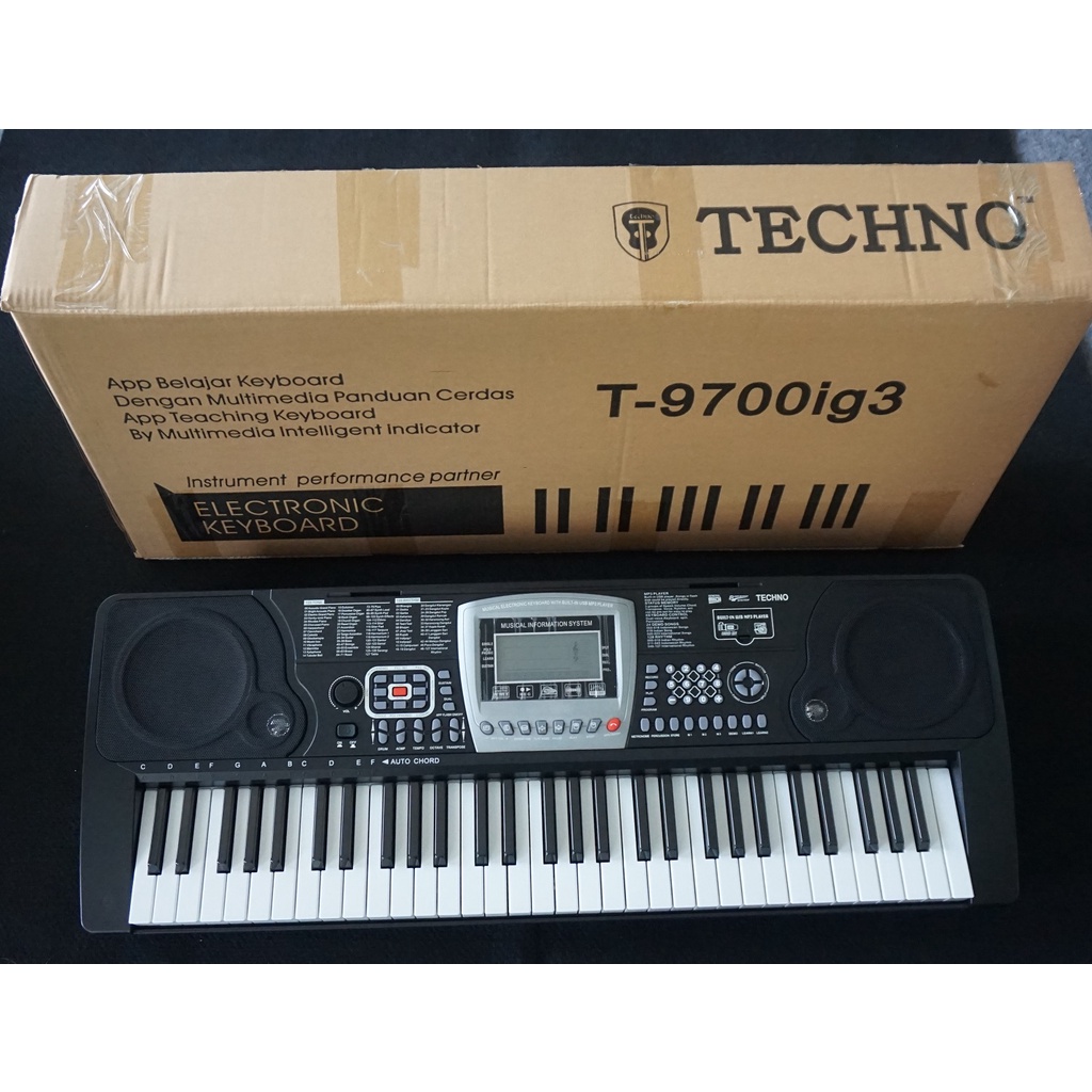 lbh murah [hrg*ditoko datang* ] Keyboard Techno T9700 T-9700i g3 USB MP3