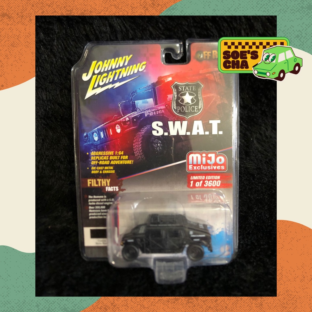 MIJO JOHNY LIGHTNING SWAT DIECAST