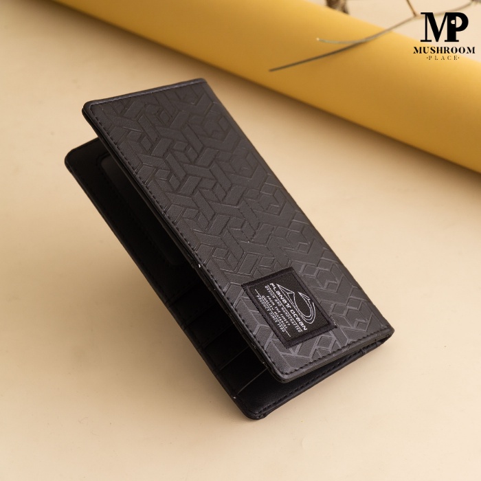 Dompet Pria Panjang Keren Planet Ocean Hitam Original - PO06