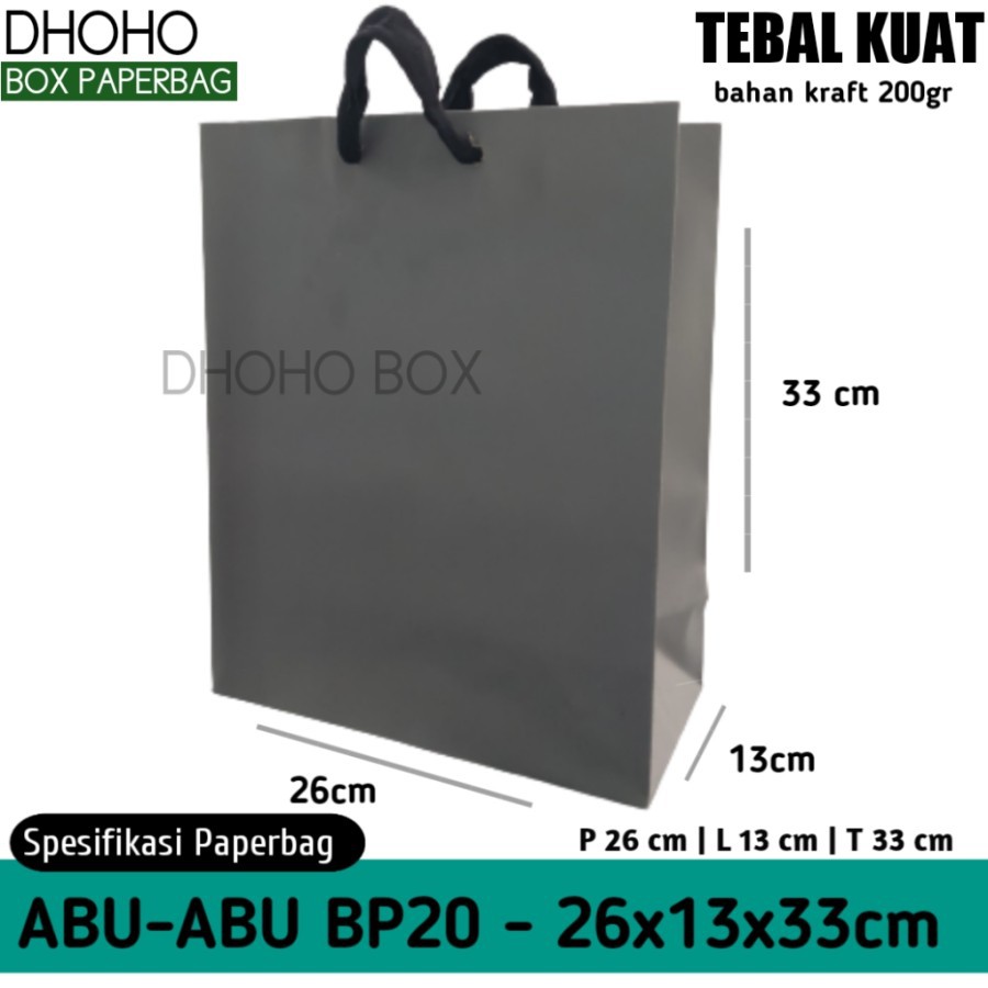 Jual ISI 12 BIJI Paper Bag Besar Murah Bp20 | Tas Kertas | Paperbag ...