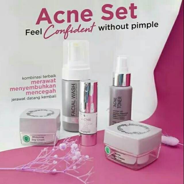 Acne series dan serum acne ms glow (Kemasan Terbaru)
