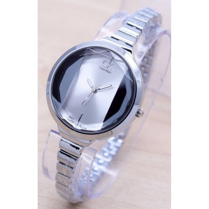 Jam Tangan Wanita Analog Free Baterai Rantai Belimbing Casual Couple Murah Premium Rantai