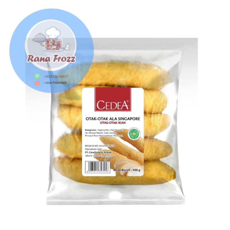 

CEDEA OTAK OTAK SINGAPORE 500gr