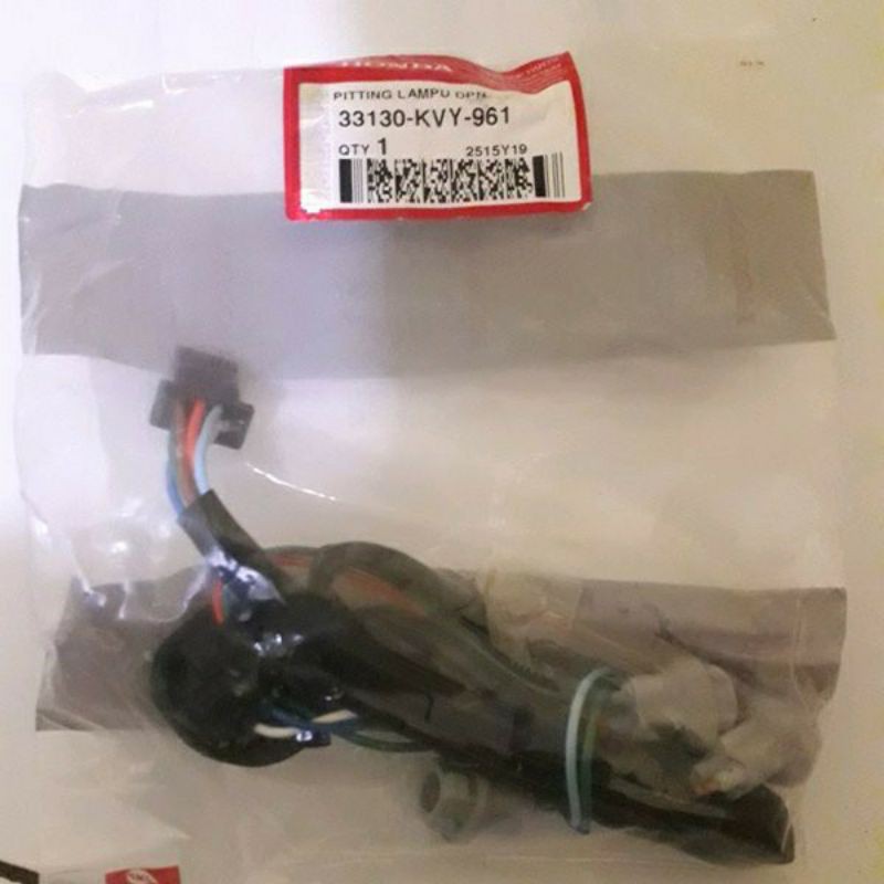 Kabel Pitting Socket Cop Lampu Depan Beat Karbu Ori AHM 33130KVY961