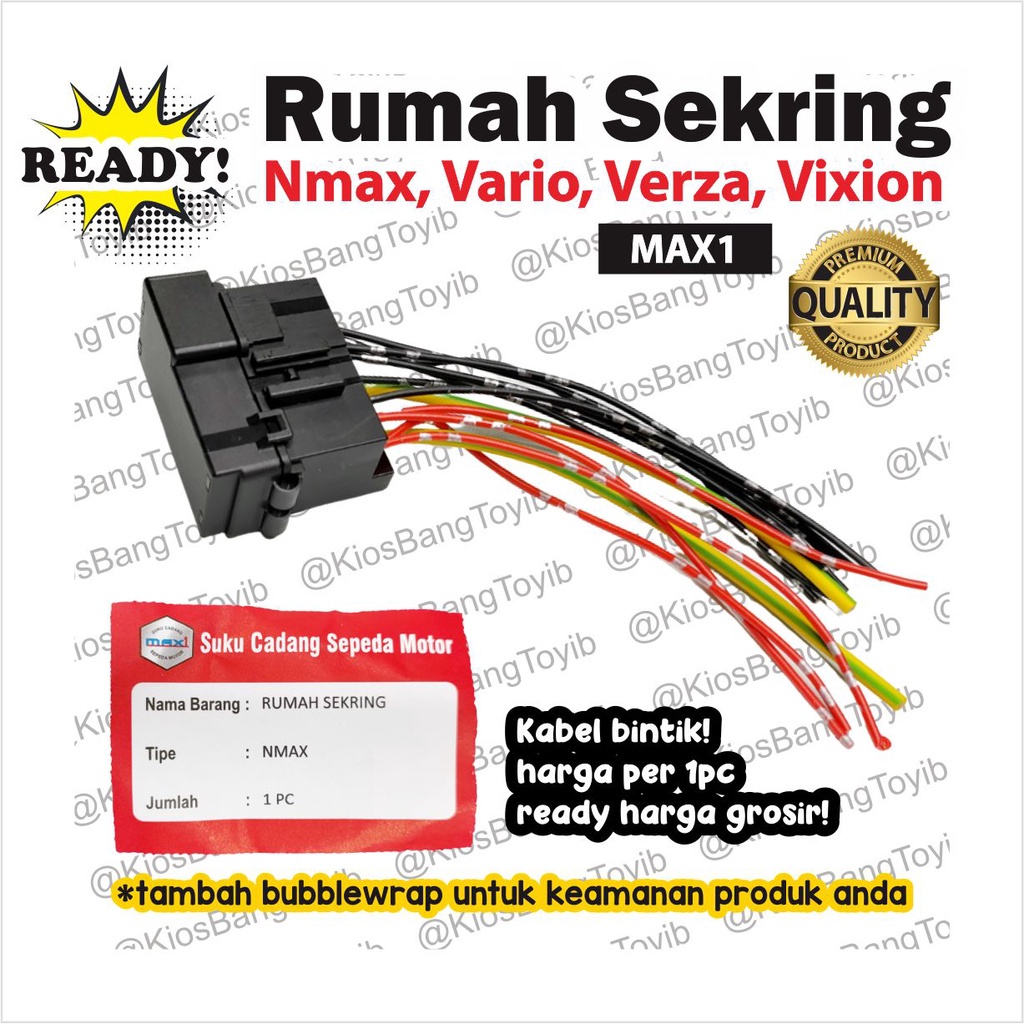 Rumah Box Sekring Sikring Nmax Vario Verza Vixion ((MAX1))