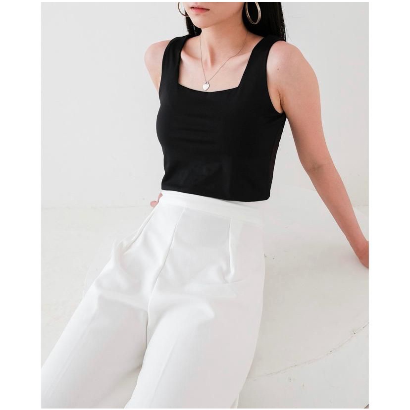 COD Sita crop  tank top atasan wanita import