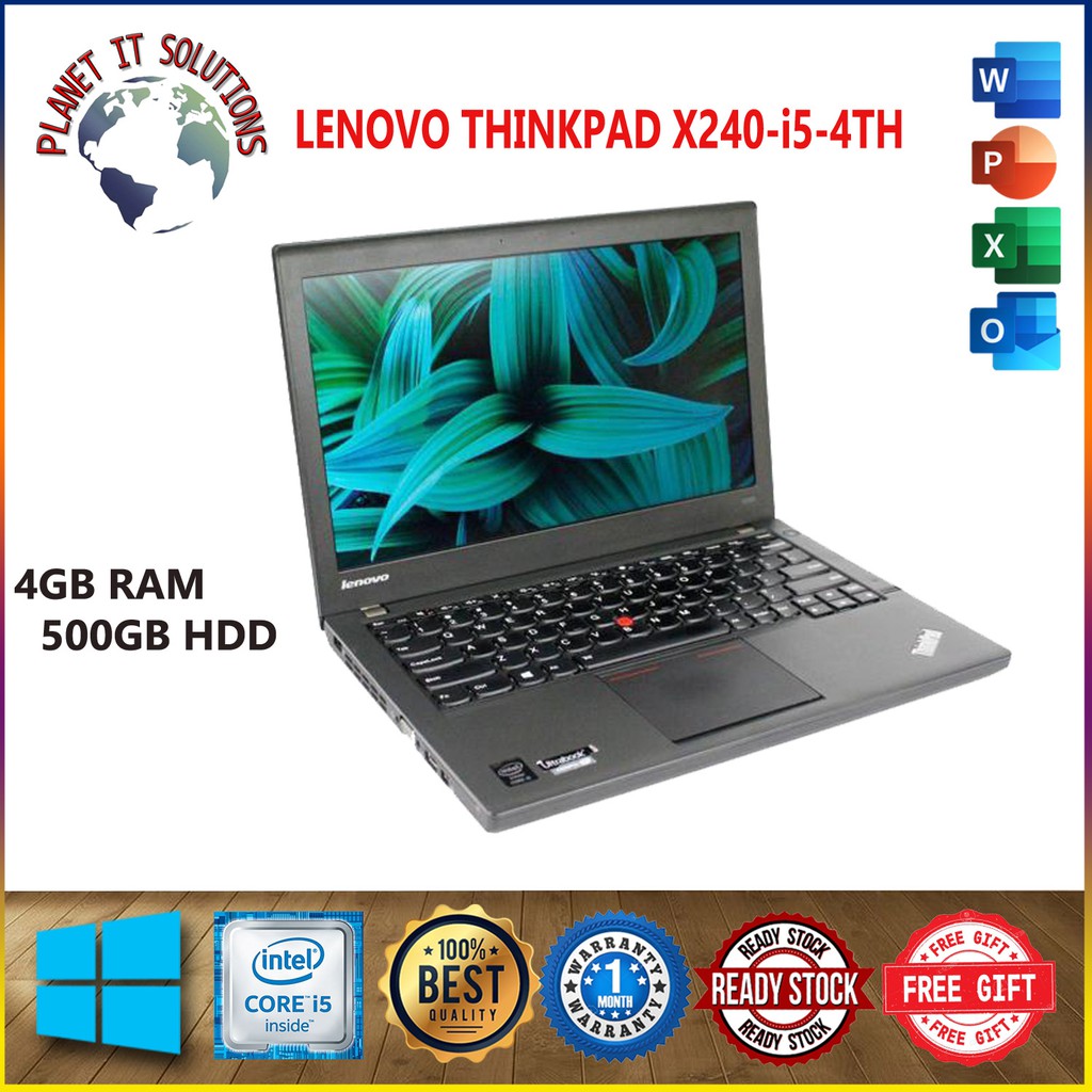 LENOVO THINKPAD X240 LAPTOP MURAH BANGT