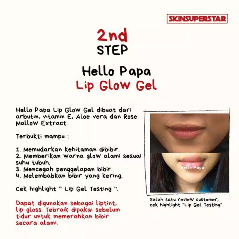 PROMO !! HELLO PAPA LIPTINT 3in1 BEAUTETOX