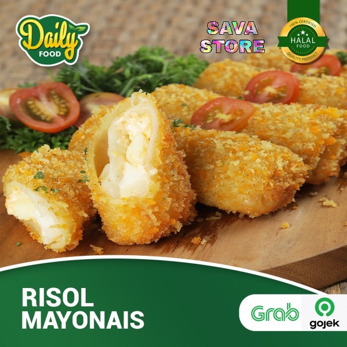 RISOLES MAYONAISE FROZEN DENGAN DAGING DAN KEJU BY DAILY FOOD