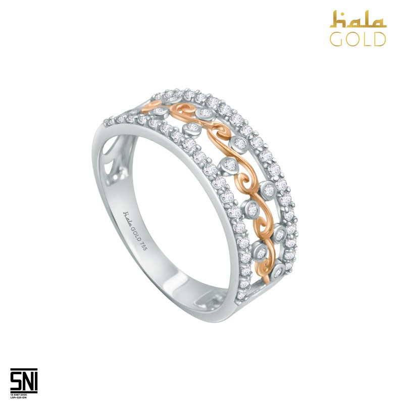 Cincin Emas Batik Hala Gold  3WSZ511