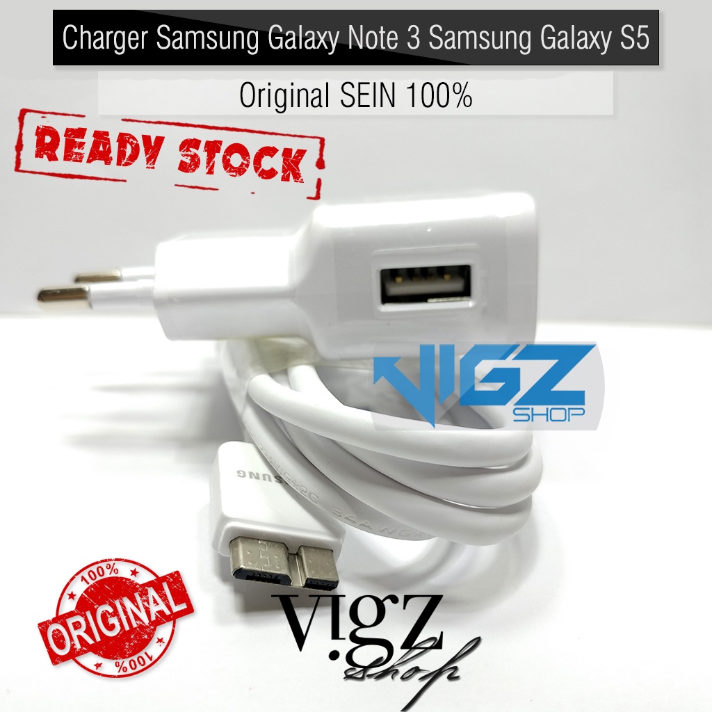 Charger Samsung Galaxy Note 3 / Samsung Galaxy S5 Original SEIN 100%