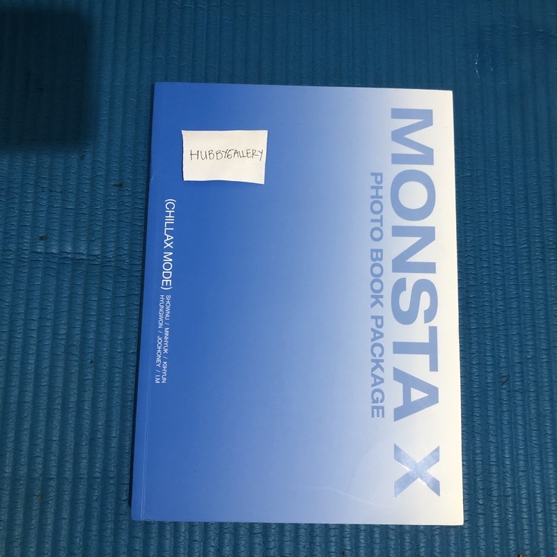 monsta x photobook chillax