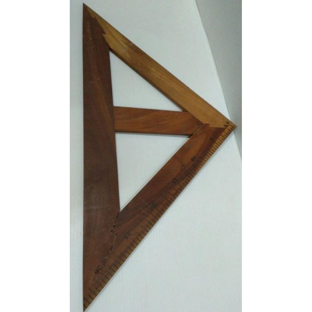 

Termurah Penggaris Segitiga Sama Sisi Bahan Kayu Offic