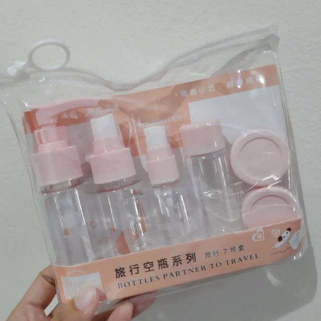 Botol Spray/Pump set 7in1 in Bag