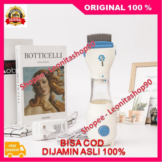 [BISA COD] Sisir Ajaib Vision Sisir Kutu Rambut Elektrik 100% ORIGINAL ASLI