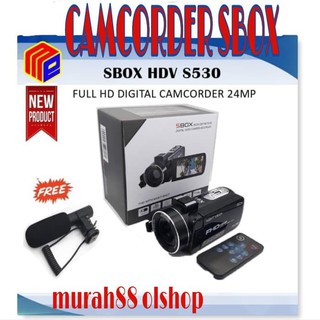 HANDYCAM SBOX 24MP FULL HD WITH NIGHT SHOT - CAMCORDER INFRARED HDMI