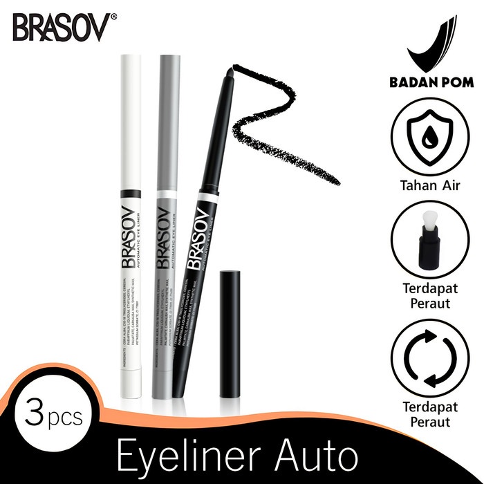 Brasov Automatic Eyeliner Waterproof