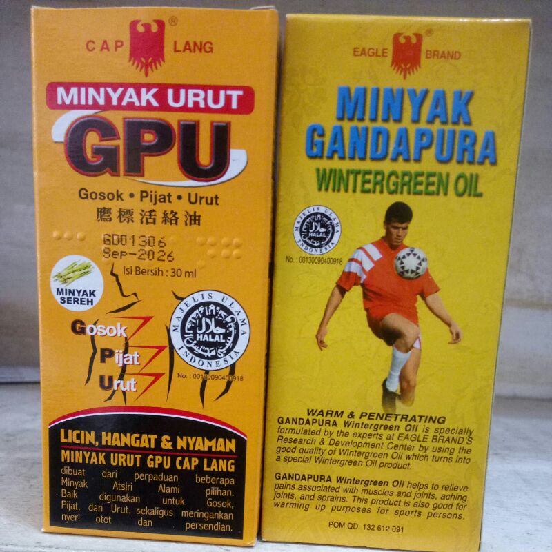 Minyak Urut GPU / Gandapura