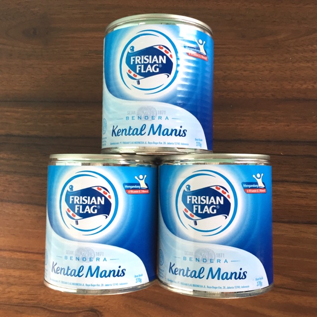 

Susu kental manis Frisian Flag putih 370gr / SKM bendera putih