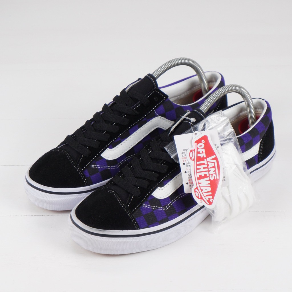 VANS OLD SKOOL V360G BILLYS JM BLACK/PURPLE BNWB - 42.5