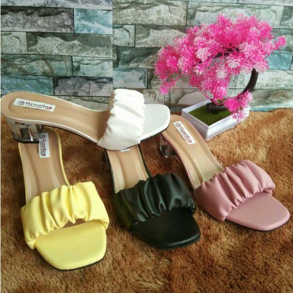 sandal hak kaca 5cm 07